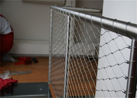 Flexible Diamond Ferruled Stainless Steel Rope Mesh Fence For Safety Net